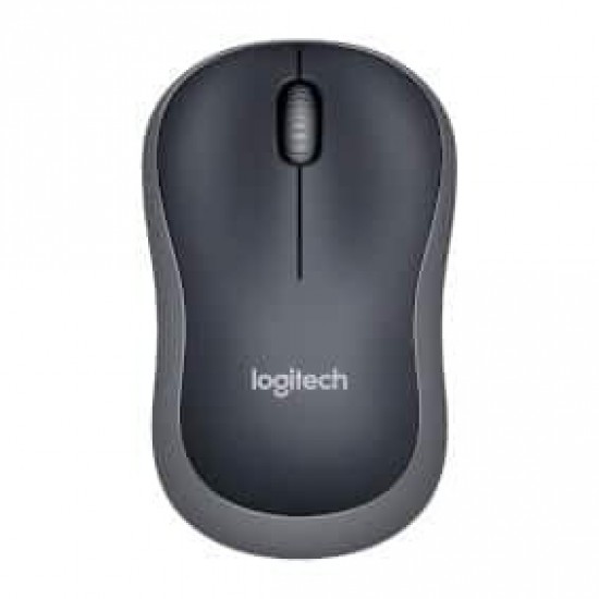LOGITECH MOUSE WIRELESS M185 BLACK/GREY ( 910-002235 )