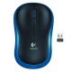 LOGITECH MOUSE WIRELESS M185 BLACK/BLUE ( 910-002236 )