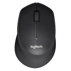 LOGITECH MOUSE WIRELESS SILENT M330 BLACK (910-004909)
