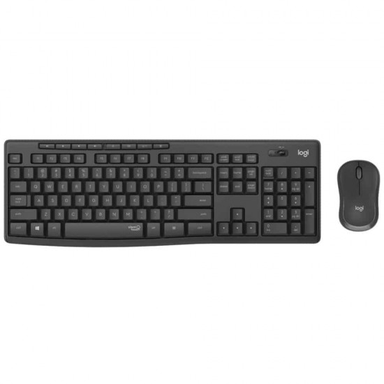 LOGITECH Keyboard+Mouse Set Wireless MK295 US Silent Black (920-009800) LOGITECH Keyboard+Mouse Set Wireless MK295 US Silent Black (920-009800)