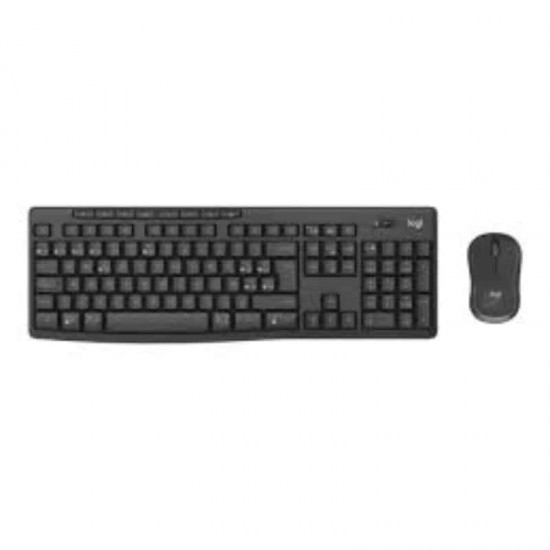LOGITECH Wireless/Bluetooth Silent Keyboard &amp; Mouse MK370 UK (920-012073)