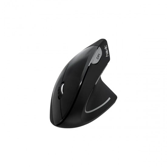 HAVIT WIRELESS VERTICAL ERGONOMIC MOUSE MS550GT BLACK HAVIT WIRELESS VERTICAL ERGONOMIC MOUSE MS550GT BLACK