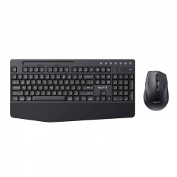 HAVIT WIRELESS BUSINESS UK KEYBOARD &amp; MOUSE COMBO KB251WB BLACK+GREY