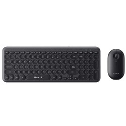 HAVIT WIRELESS US SLIM KEYBOARD & MOUSE COMBO KB254GCM BLACK HAVIT WIRELESS US SLIM KEYBOARD & MOUSE COMBO KB254GCM BLACK