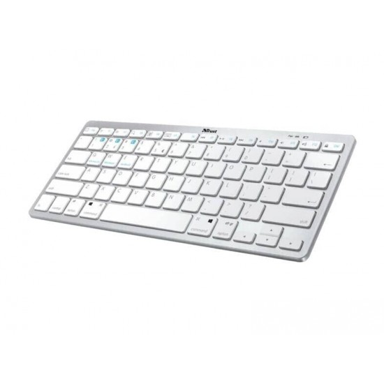TRUST ULTRA THIN BLUETOOTH KEYBOARD US SILVER 24651