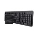 TRUST WIRELESS SILENT KEYBOARD &amp; MOUSE ODY II US BLACK 25018