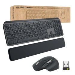 Logitech MX Keys Combo with palm rest for Business UK (920-010932)