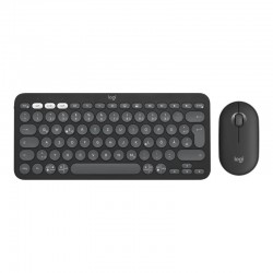 LOGITECH WIRELESS KEYBOARD & MOUSE PEBBLE 2 GRAPHITE 920-012239 LOGITECH WIRELESS KEYBOARD & MOUSE PEBBLE 2 GRAPHITE 920-012239