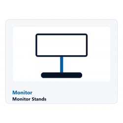 MONITOR DESK MOUNT. 13-32" ADJUSTABLE ARM FOR 2 MONITORS BP0045
