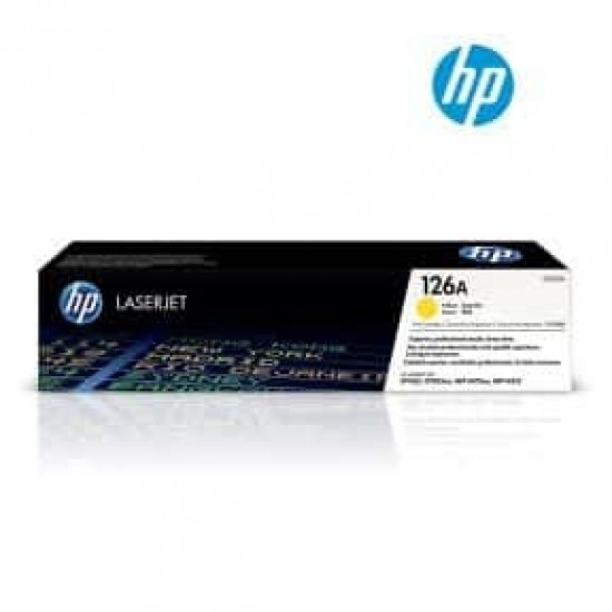 HP Toner 126A Yellow HP Toner 126A Yellow