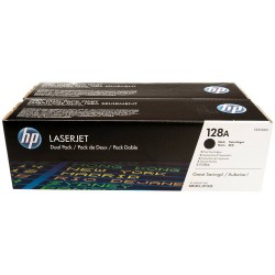 HP Toner 128AD Black Twin Pack CE320AD