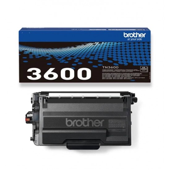 BROTHER TONER TN-3600 FOR HL-L5210/6410/6210/DCP-L5510/MFC-L5710/6710/6910/8390 3K