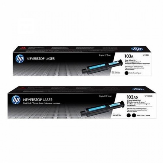 HP Toner 103A Neverstop Dual Pack